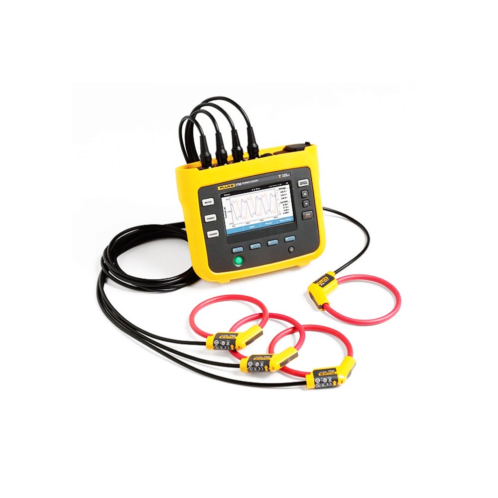 FLUKE 3-Phase Energy Logger Advanced Kit w Current Probes FLU1738EUS