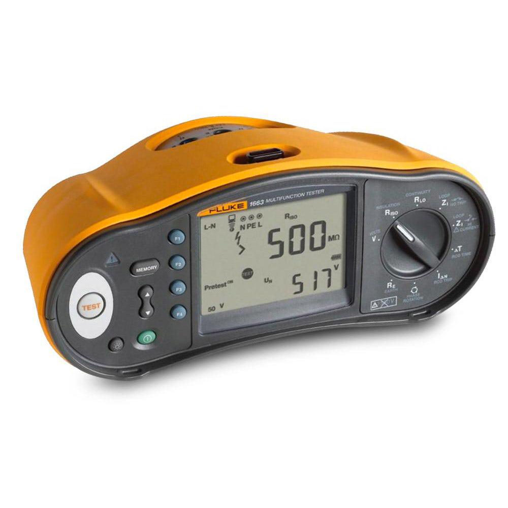 FLUKE Multifunction Installation Tester w Flukewiew Forms FLU1663 FVF