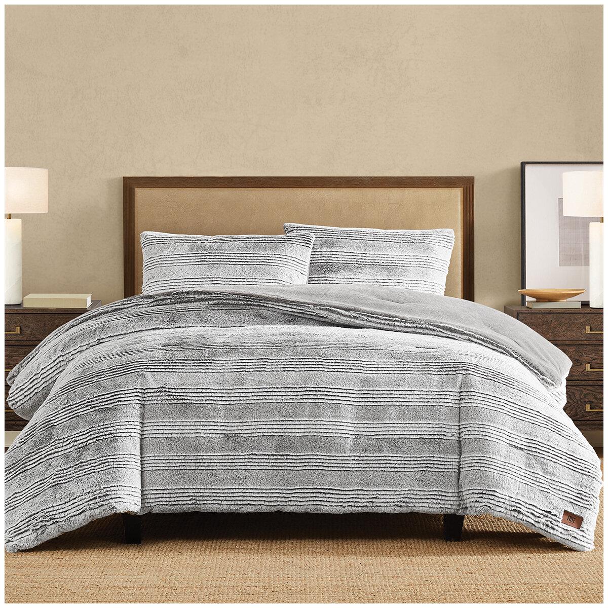Frye Carved Comforter Set 3 Piece King