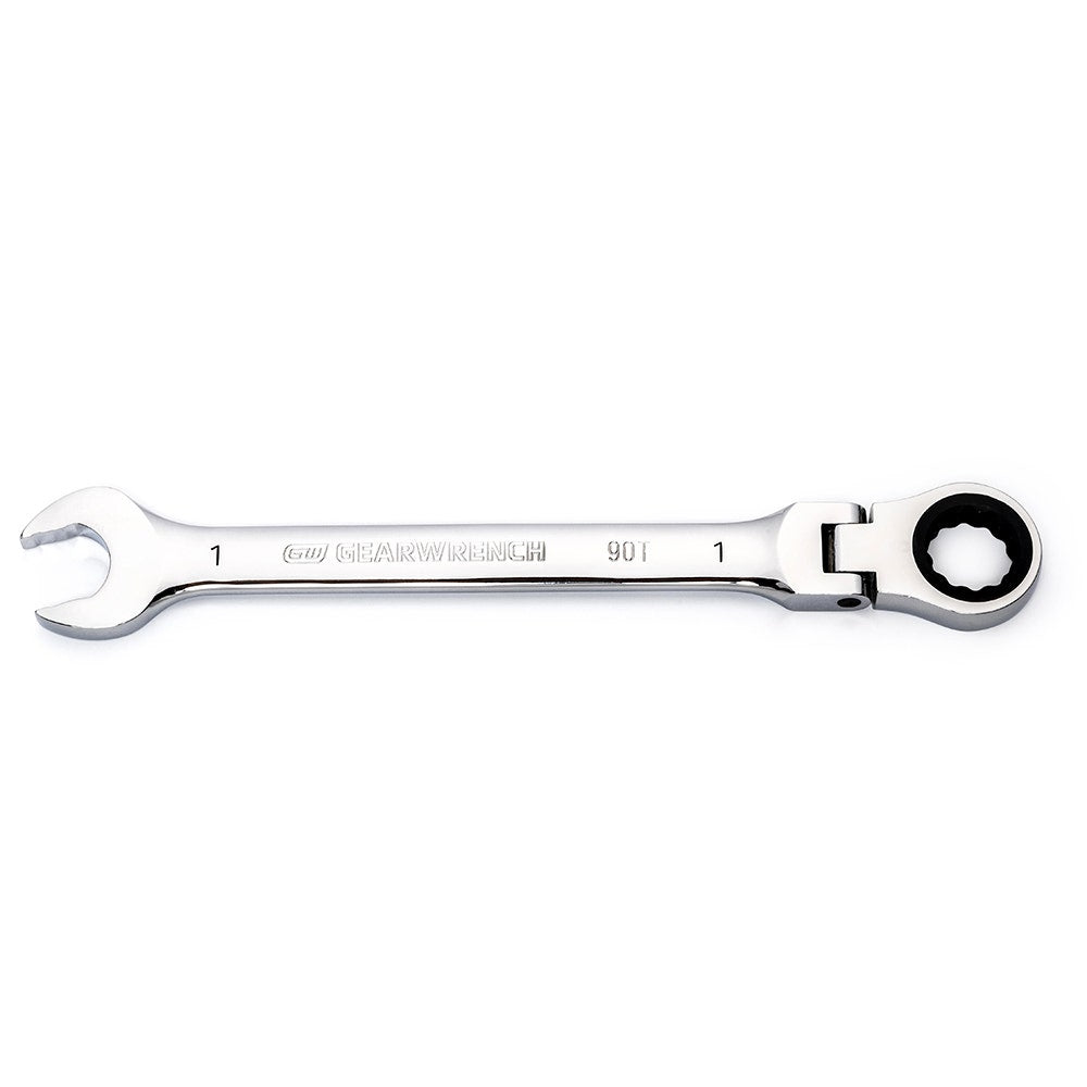 GEARWRENCH 1 90T Flexhead Ratcheting Combination Wrench 86753