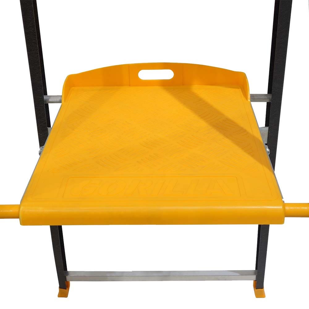 GORILLA 150kg Pro-Lite 4 Step Fibreglass Platform Ladder FPL004-PRO