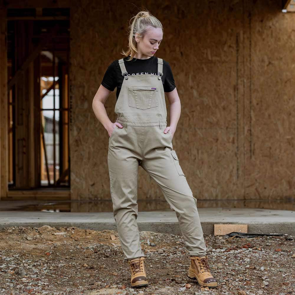 GREEN HIP Overalls All Women Khaki O-ALLW-K 06