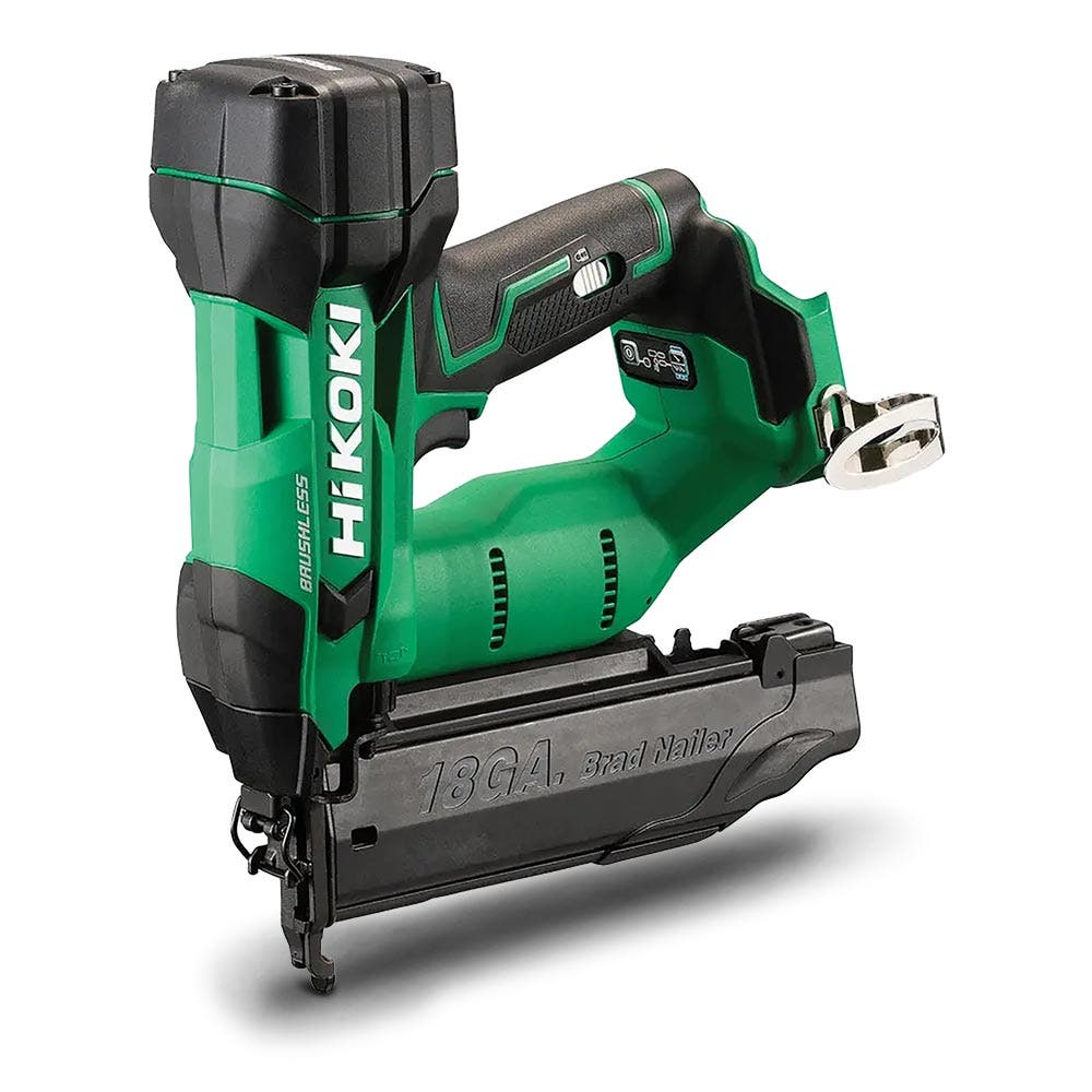 HIKOKI 18V Cordless Brushless C1 18 Gauge Brad Finishing Nailer Skin NT1850DA(H4Z)