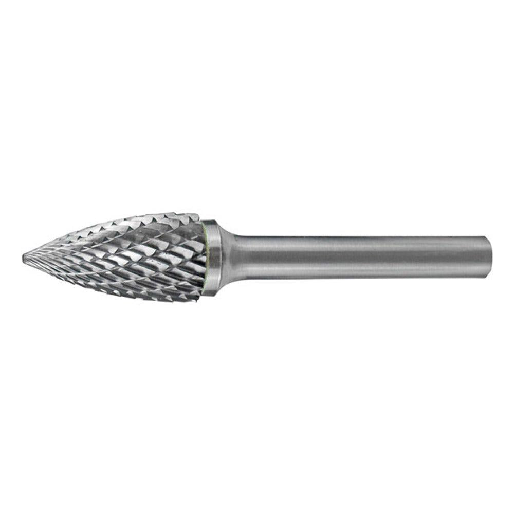 HOLEMAKER 1 2 x 1inch Tree Shape Pointed Carbide Burr CB-SG5