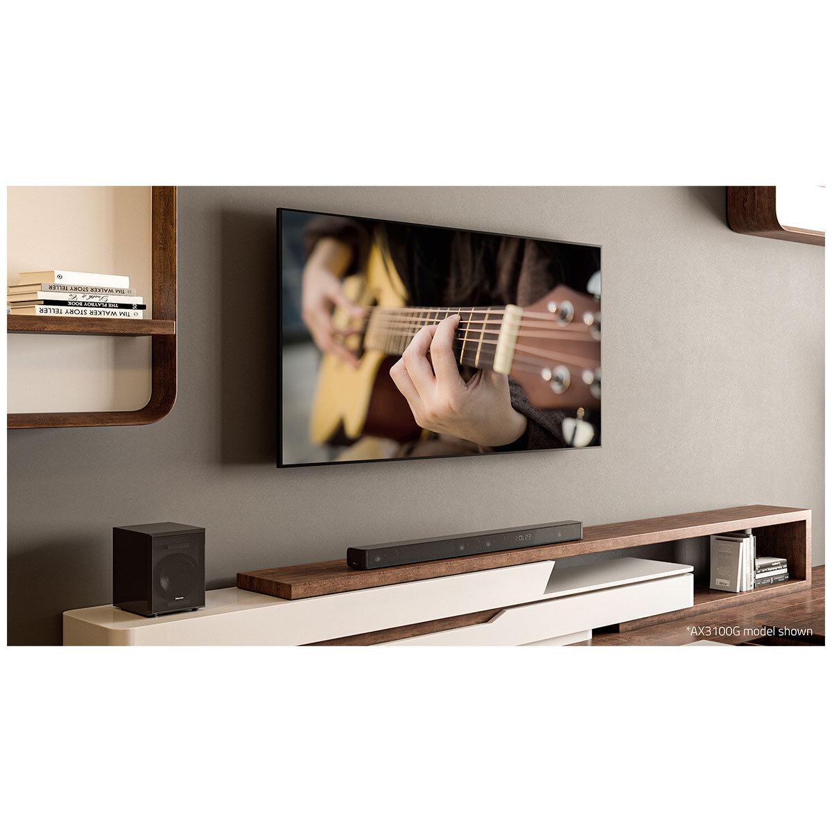 Hisense 5.1 Channel Dolby Atmos Soundbar With Wireless Subwoofer and Rear Speakers AX5100G