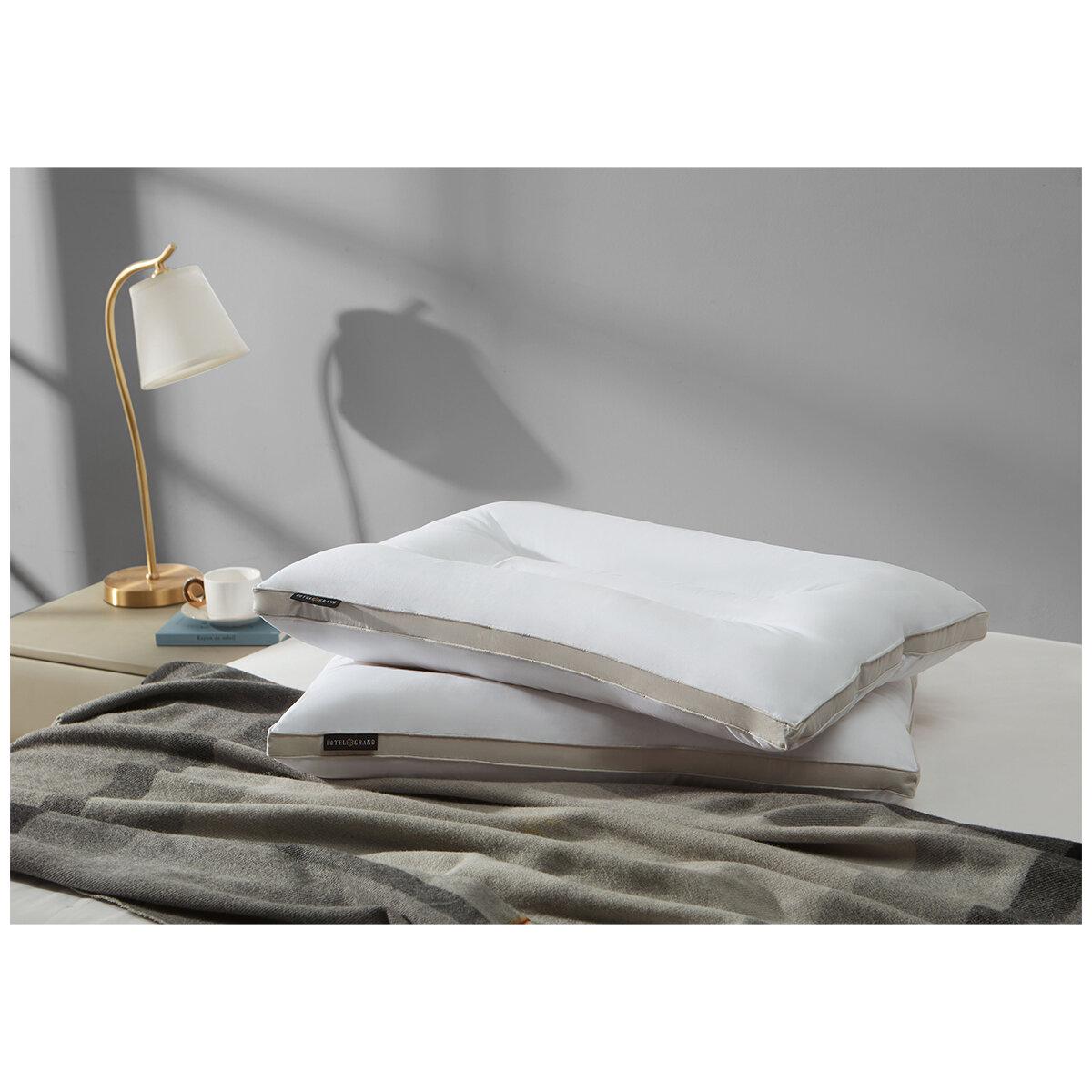 Hotel Grand Custom Support Pillow 2 Pack Firm