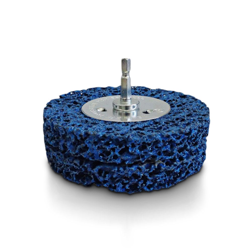 JOSCO BRUMBY 100 x 25mm 1 4-Hex Quick-Change Stripping Wheel - STRIP-IT