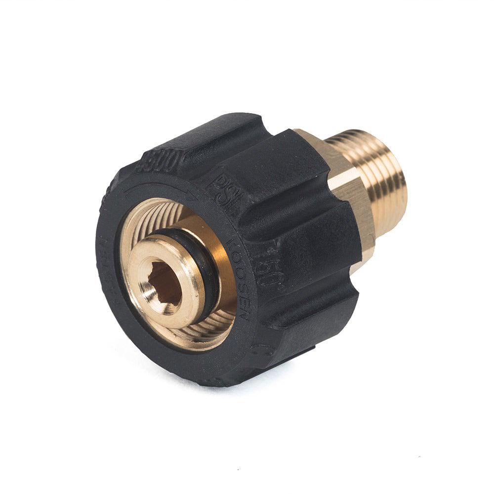 KARCHER M22 - 3 8 Male Swivel Nut Pressure Washer Coupler 8.641-037.0