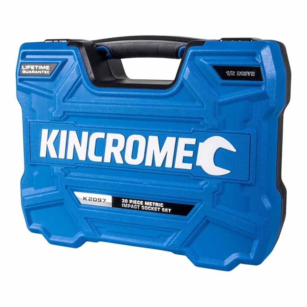 KINCROME 1 2 Metric Impact Socket Set - 30 Piece K2097