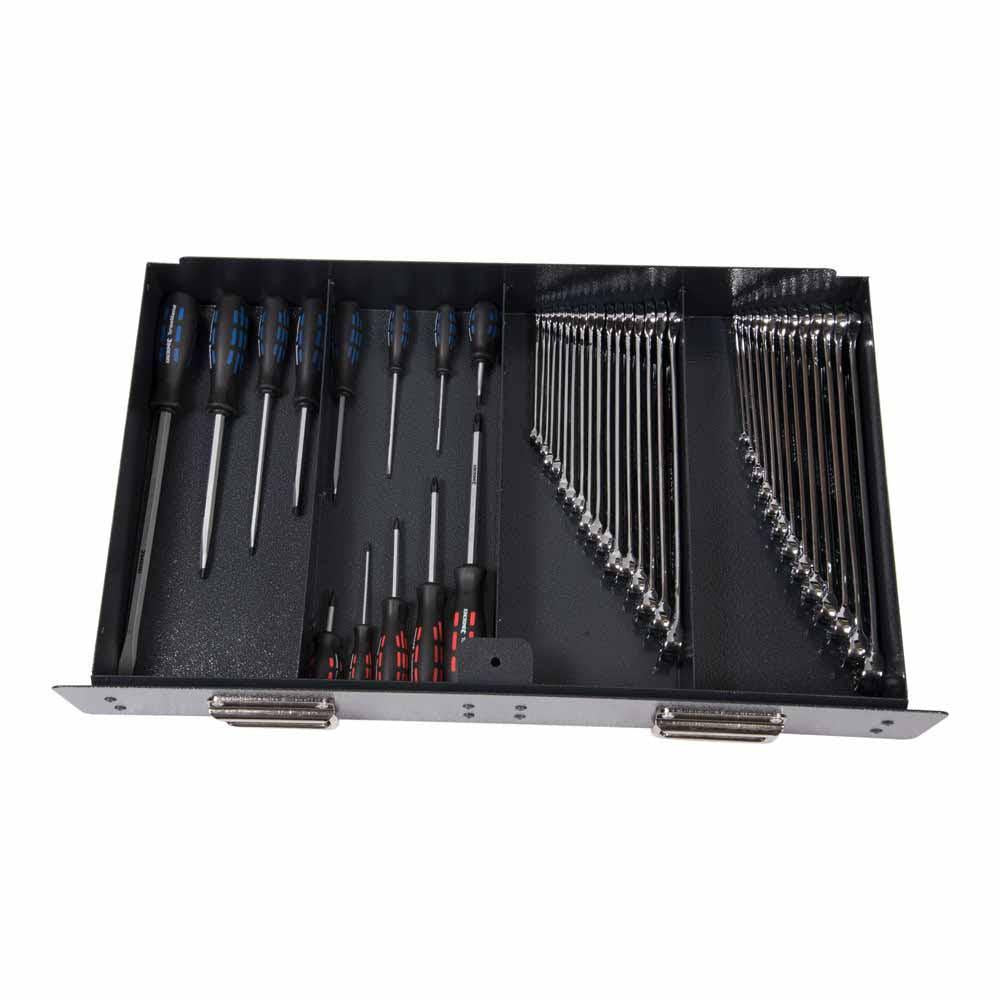 KINCROME 219 Piece 1 4, 3 8 And 1 2 Inch Drive Truck Box Tool Kit K1258