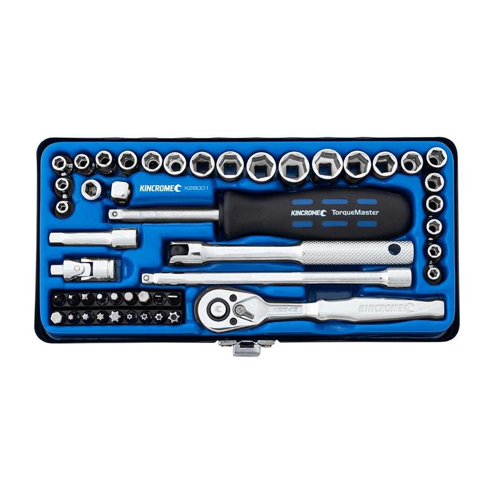 KINCROME 48 Piece 1 4 Drive Metric and Imperial Socket Set K28001