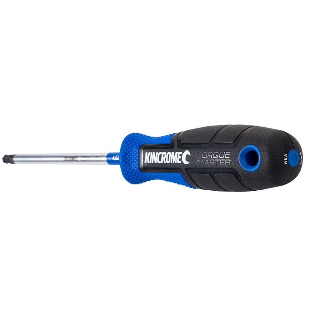 KINCROME 5 x 100mm TorqueMaster Ball-Hex Screwdriver K5584
