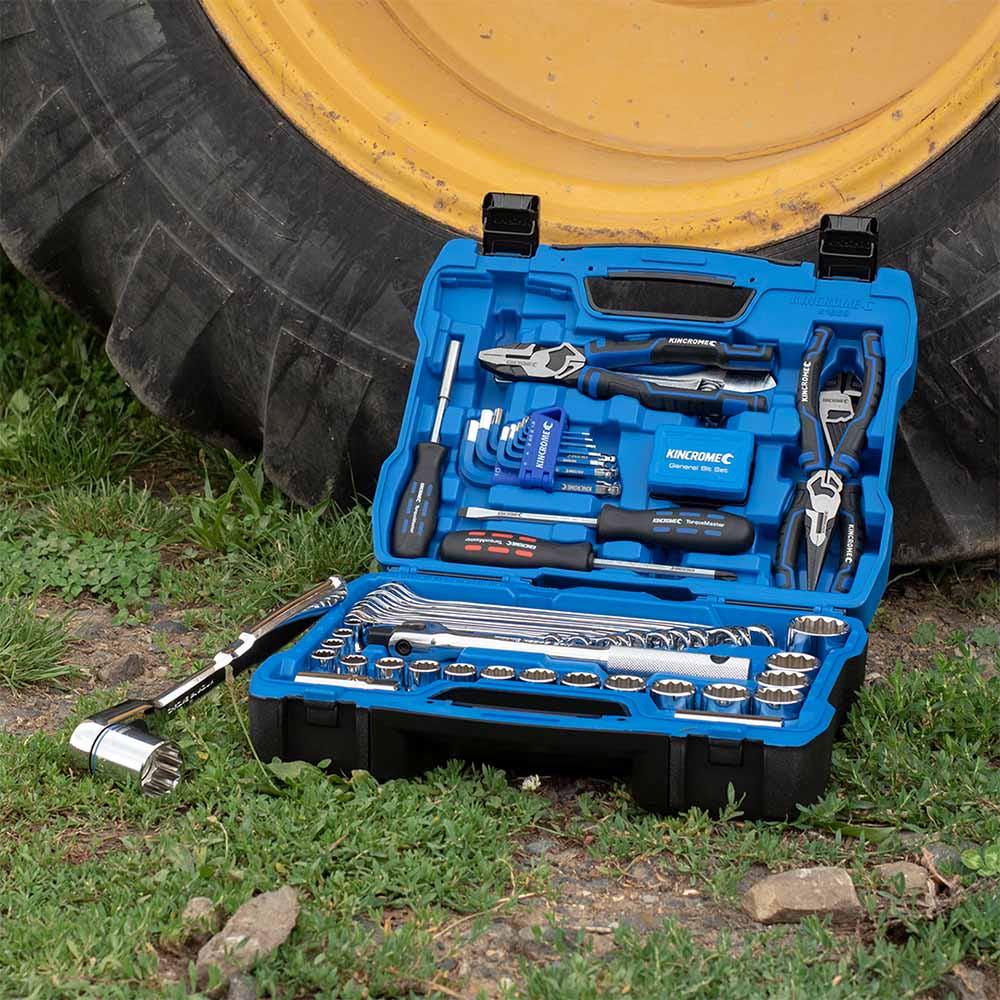 KINCROME 85 Piece 1 2 Drive Portable Tool Kit K1859