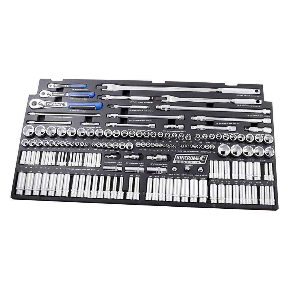 KINCROME Eva Tray 163 Piece LOK-ON Socket and Accessories EVA557T