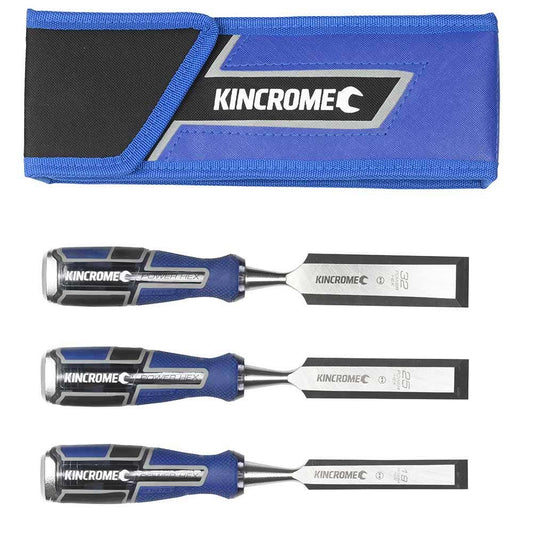 KINCROME Large Wood Chisel Set - 3 Piece K9211