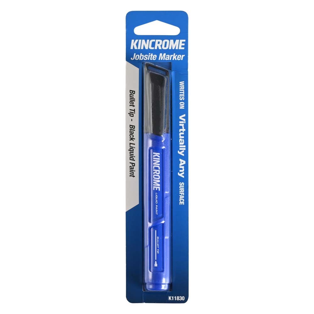 KINCROME Paint Marker Bullet Tip Black K11830