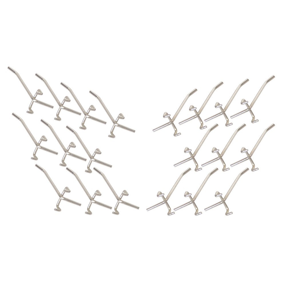 KINCROME Steel Hooks Suits Peg Boards K7048 - 20 Piece K7048-2
