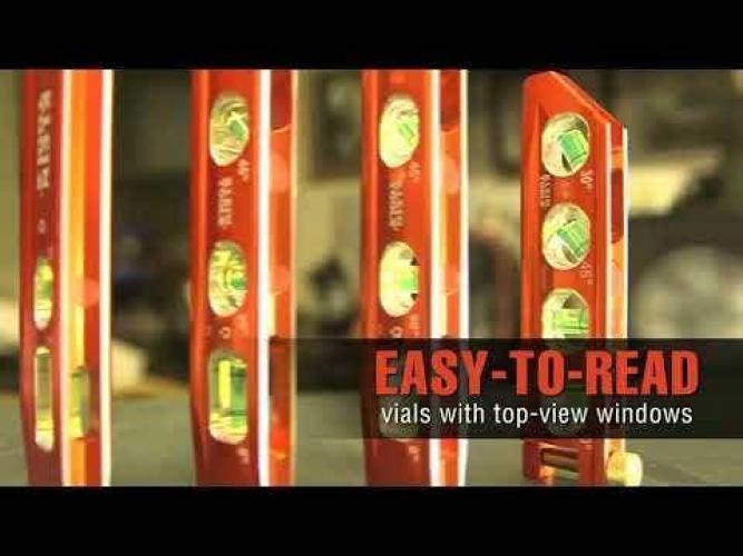 KLEIN 229mm Torpedo Spirit Level - 3 Vials A-935
