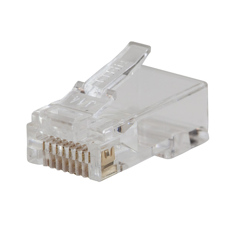 KLEIN Pass-Thru Modular Data Plug CAT5E 50PK A-VDV826-702