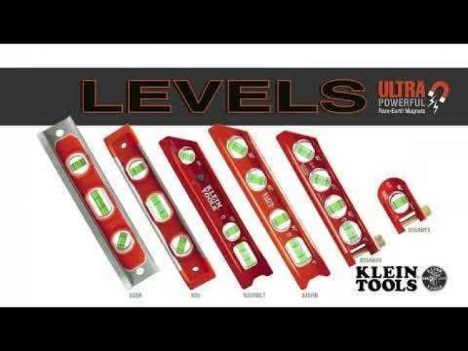 KLEIN Torpedo Billet Level, Rare Earth Magnet A-935RB