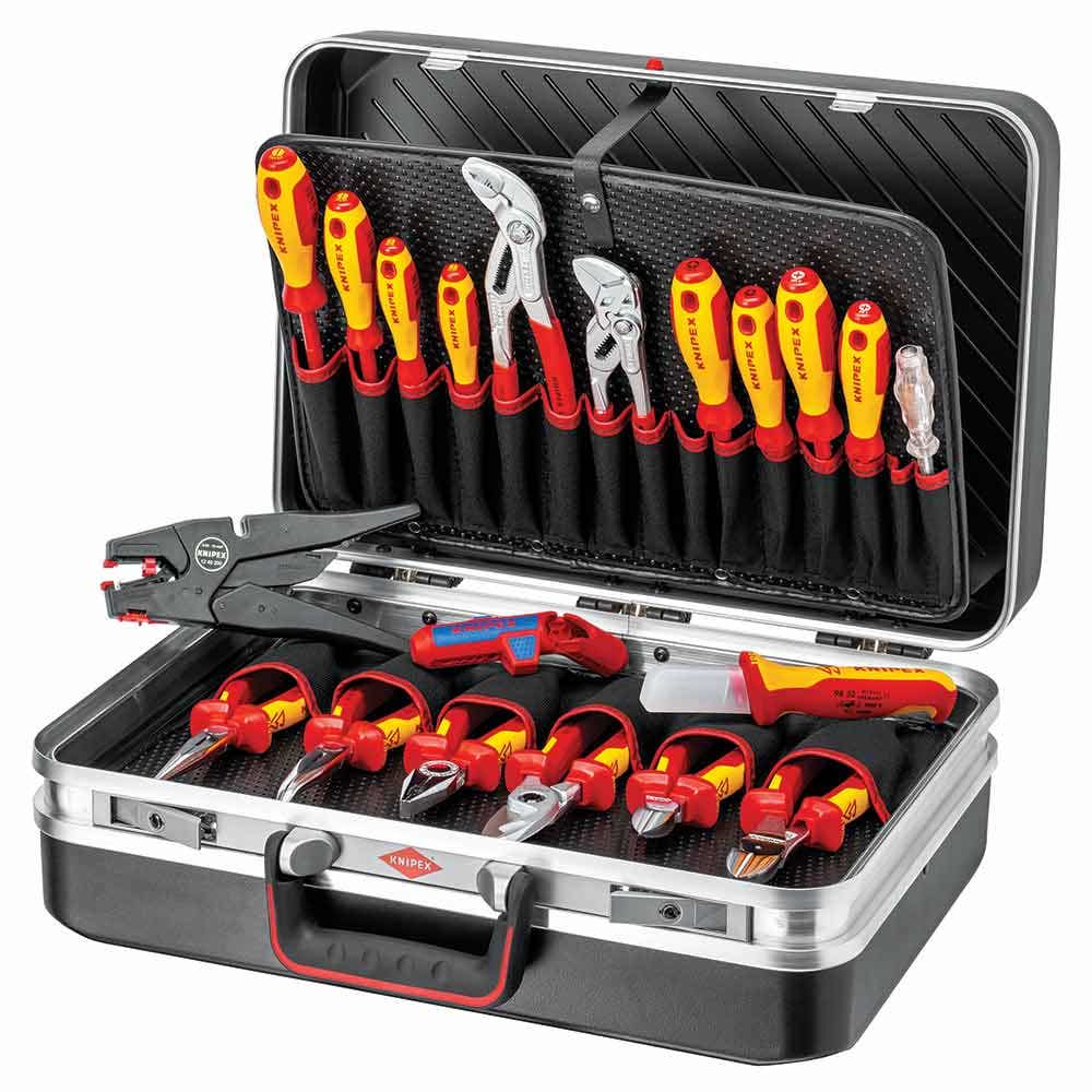 KNIPEX 1000V Elektro Tool Set - 20 Piece 002120