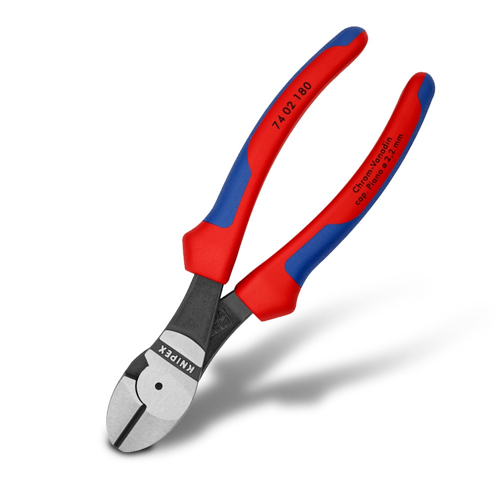 KNIPEX 180mm High Leverage Diagonal Cutter 7402180SB