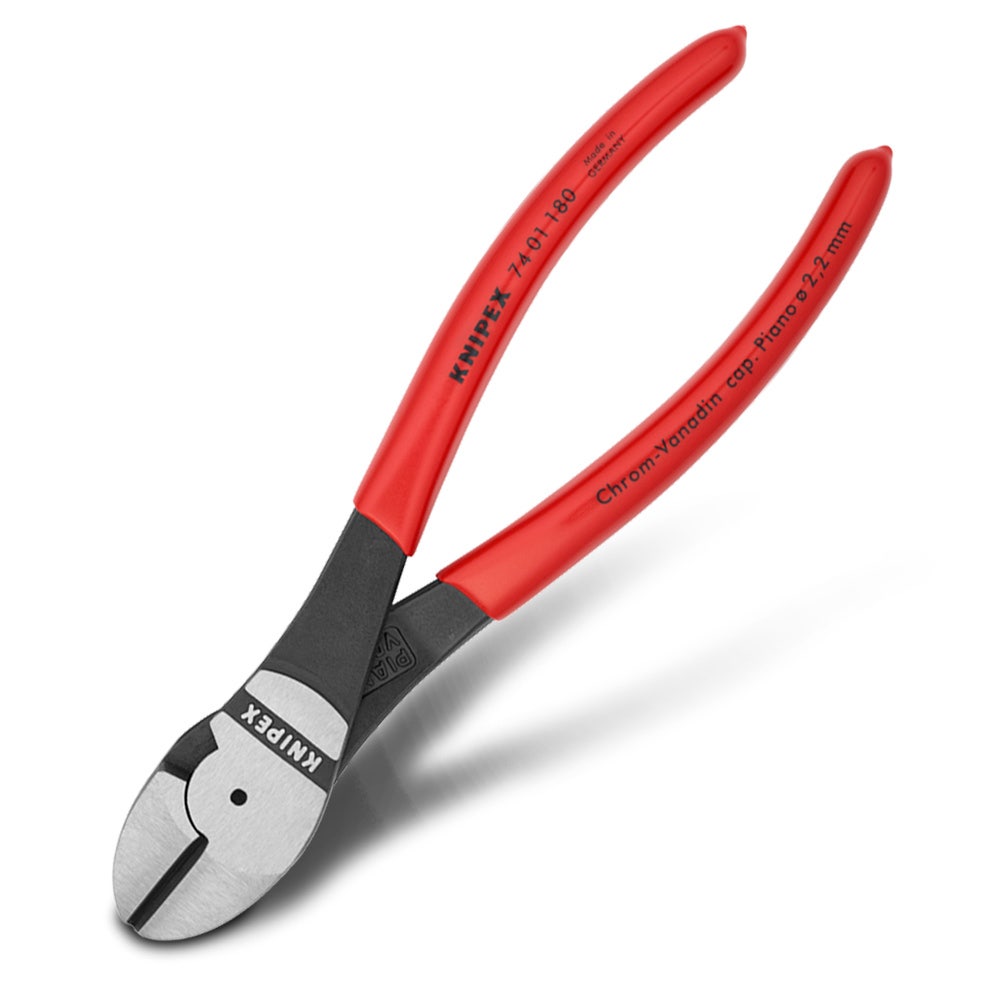 KNIPEX 180mm High Leverage Diagonal Cutter 7401180SB