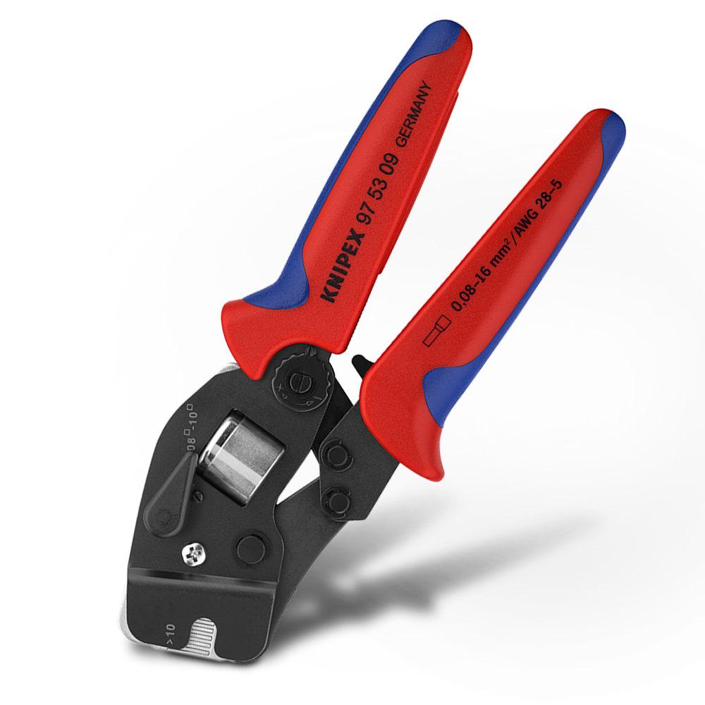 KNIPEX 190mm Self-adjusting Crimping Pliers 975309SB