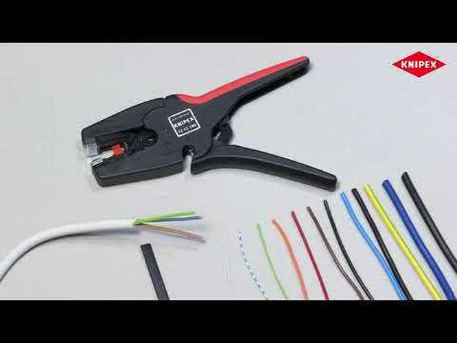 KNIPEX 195mm Automatic Insulation Stripper 1242195SB