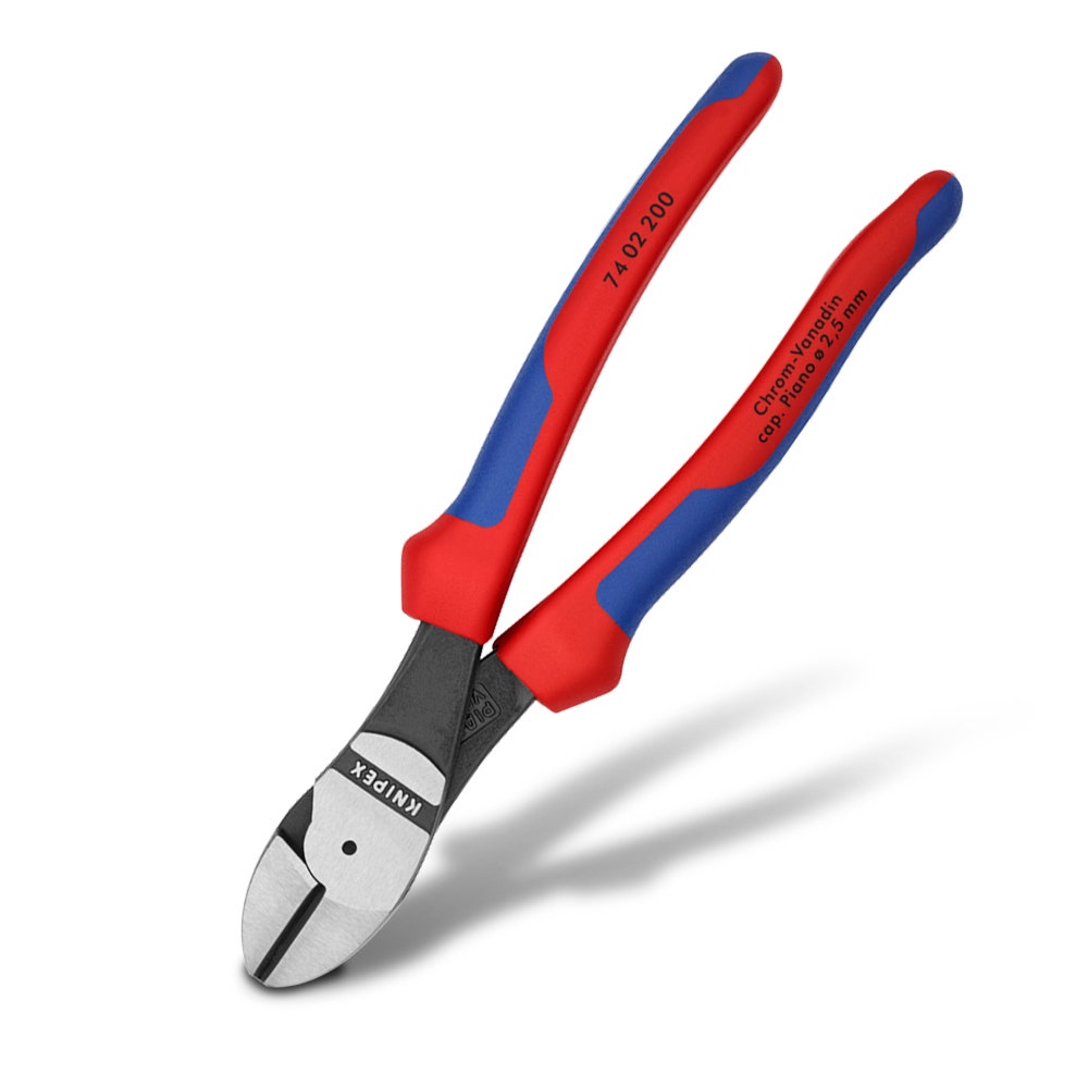 KNIPEX 200mm High Leverage Diagonal Cutter 7402200SB
