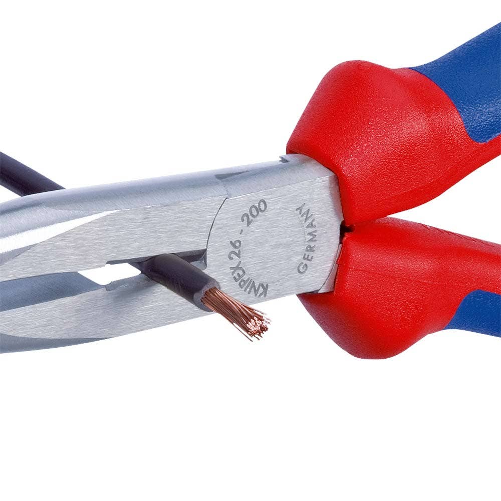 KNIPEX 200mm Snipe Nose Side Cutting Pliers 2612200SB