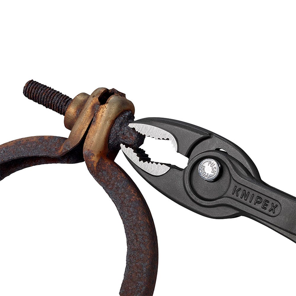 KNIPEX 200mm TwinGrip Slip Joint Plier 8201200SB
