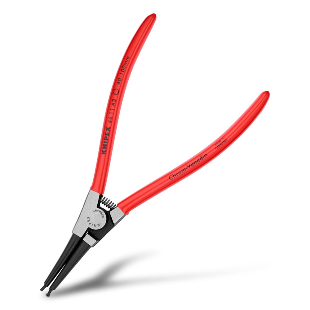KNIPEX 210mm Circlip Pliers External 4611A3SB
