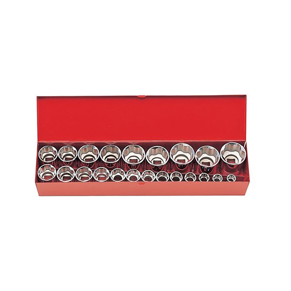KOKEN 1 2inch Drive 3 8 -1-4 AF 12-Point Socket Set KO4251A