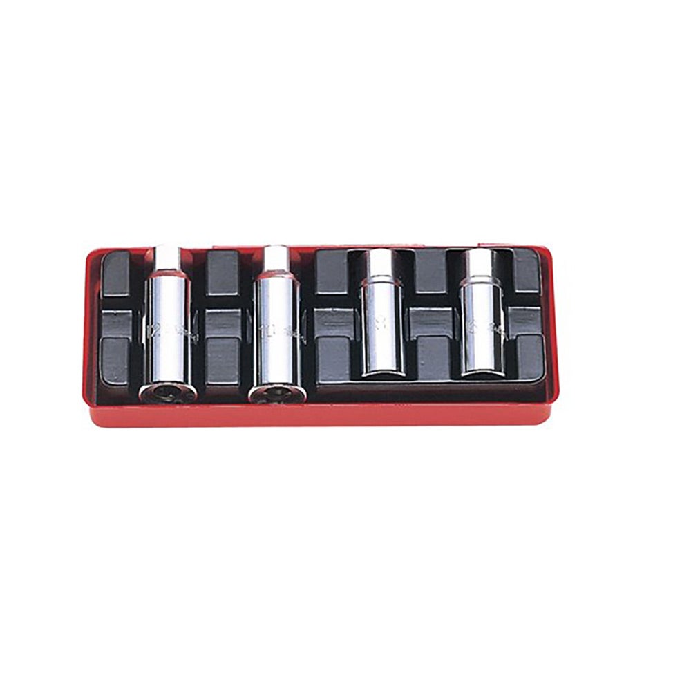 KOKEN 4 Piece 1 2 SD 1 4-1 2 Stud Remover Set KO4211A