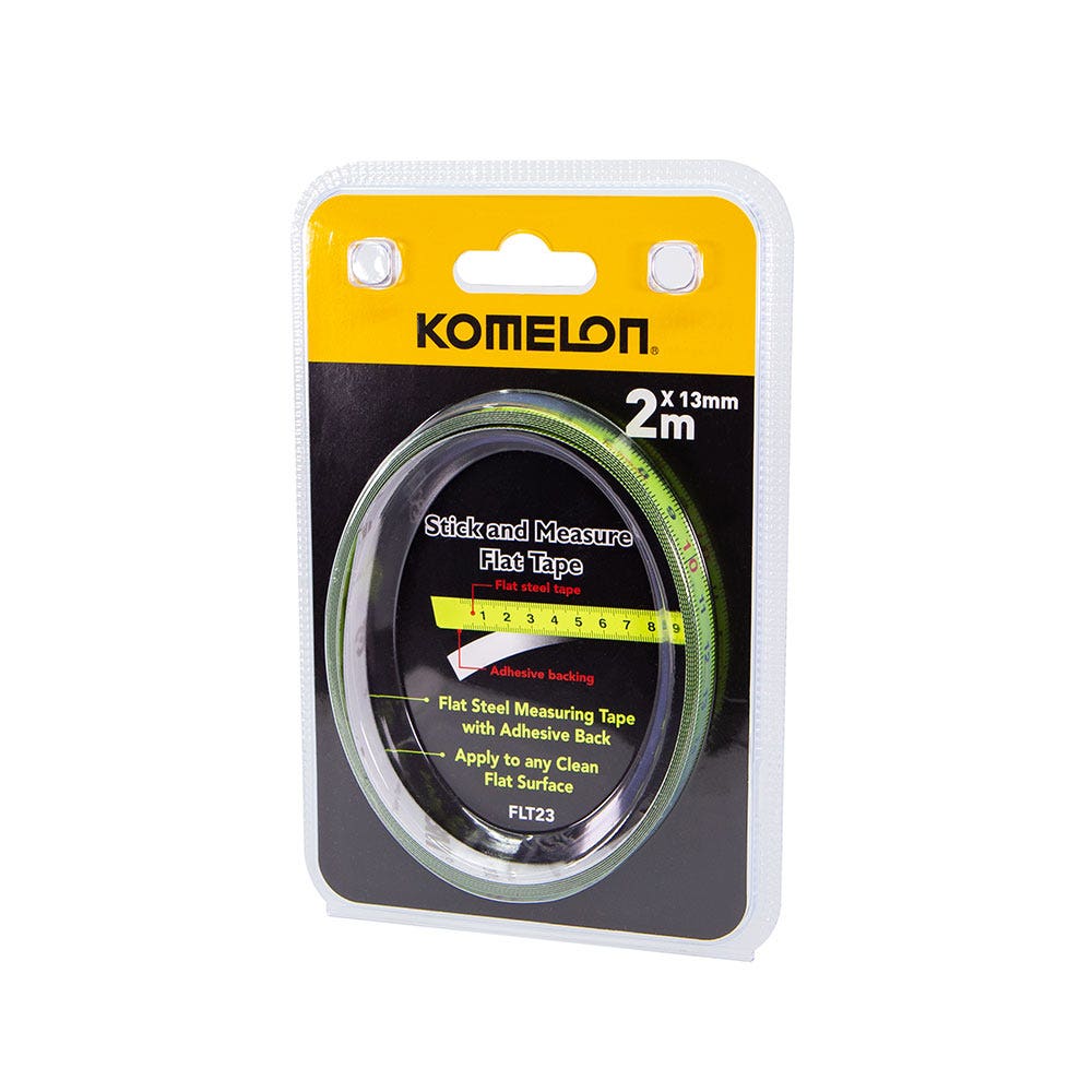 KOMELON 2m Self-Adhesive Hi-Vis Steel Bench Tape FLT23