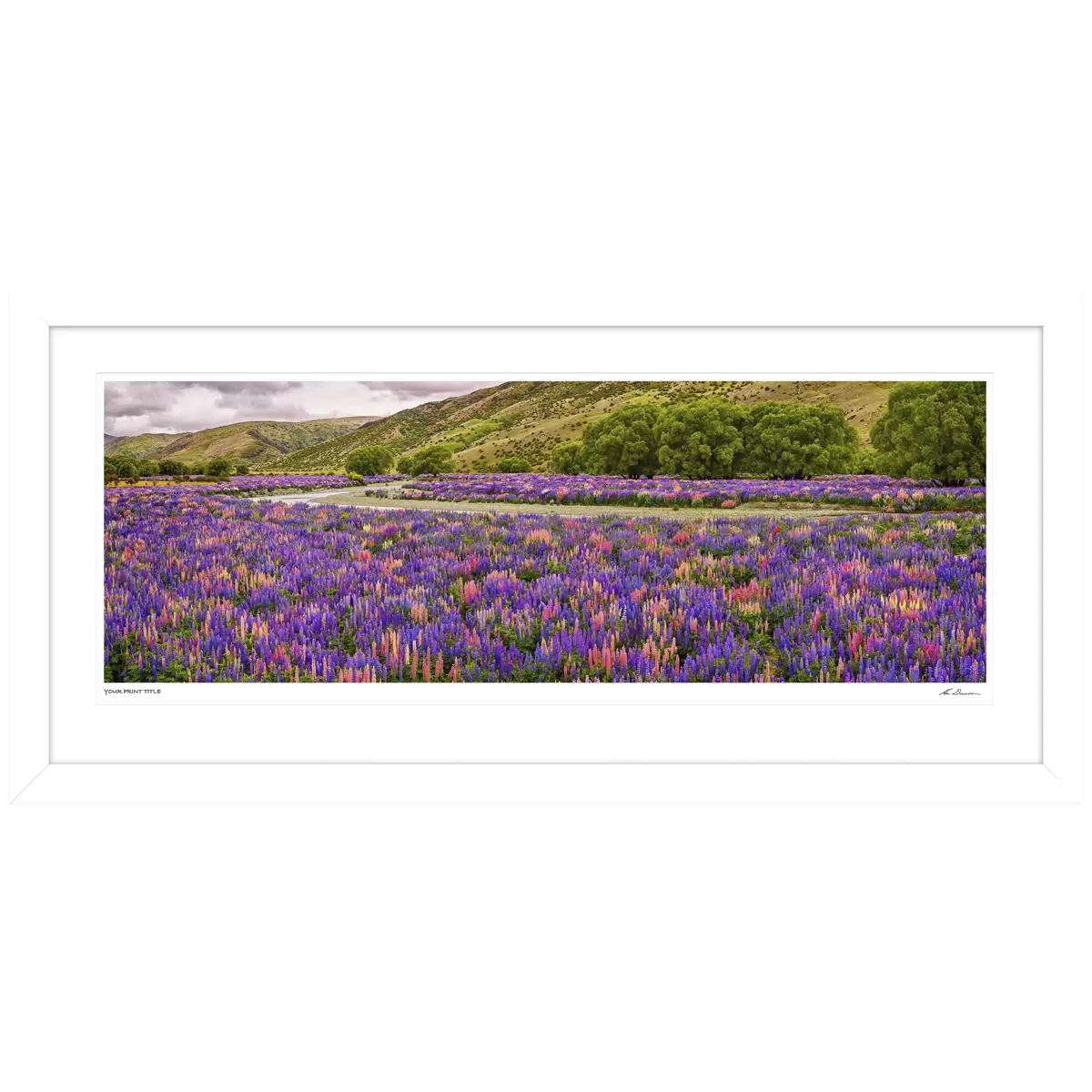 Ken Duncan Floral Canvas Framed Print Black 101.2 x 51.9cm