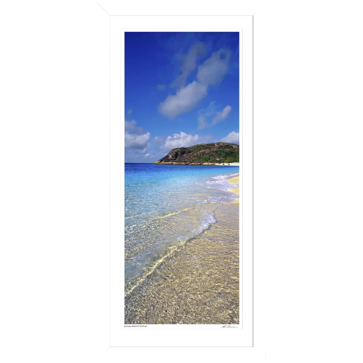 Ken Duncan Tranquil Getaway Framed Print 57 x 101.2cm