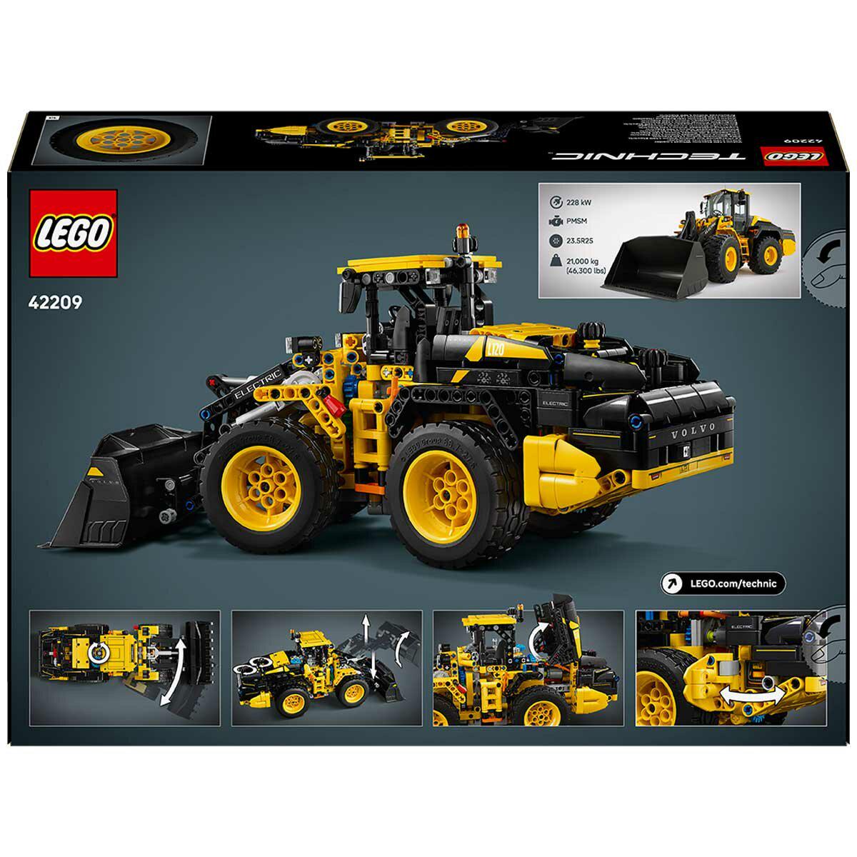 LEGO Technic Volvo L120 Electric Wheel Loader 42209