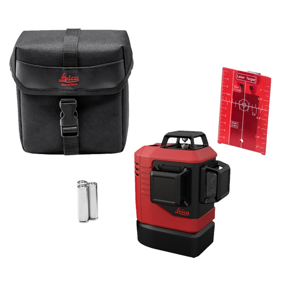 LEICA 3x360-Deg Red Multiline Laser Kit LG918976