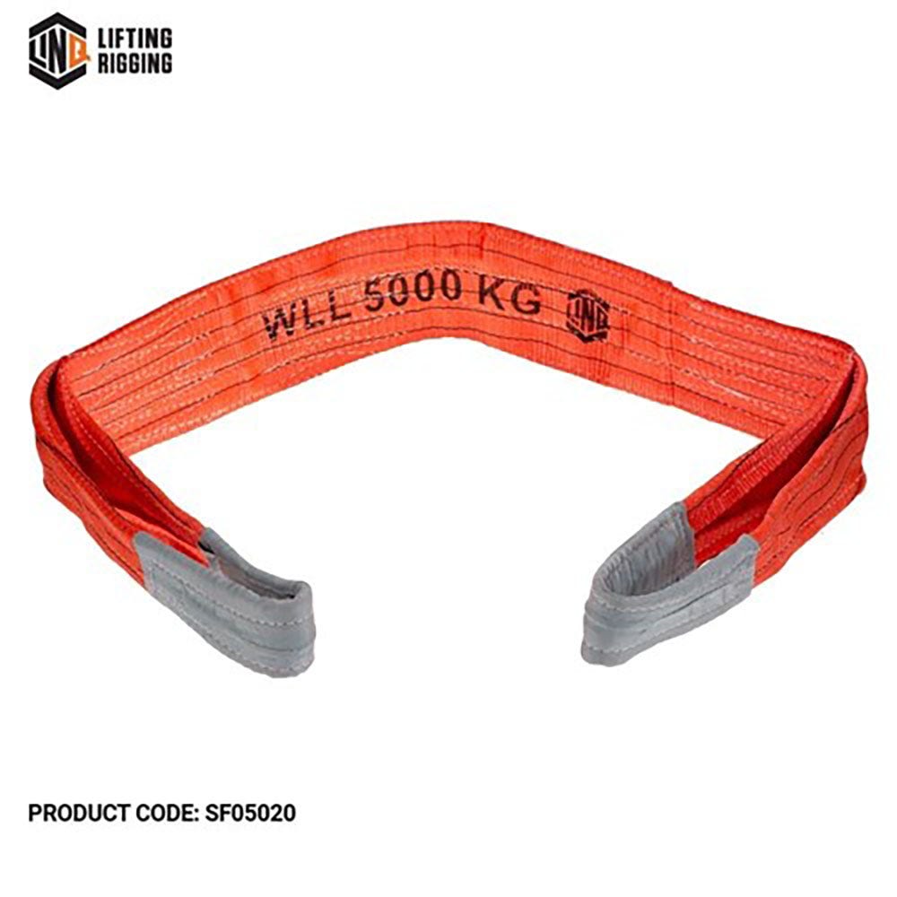 LINQ 2m Sling Webbed Flat Red SF05020