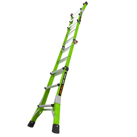 LITTLE GIANT Dark Horse 2.0 Multi-Purpose Fibreglass Ladder M13 3-5 Step