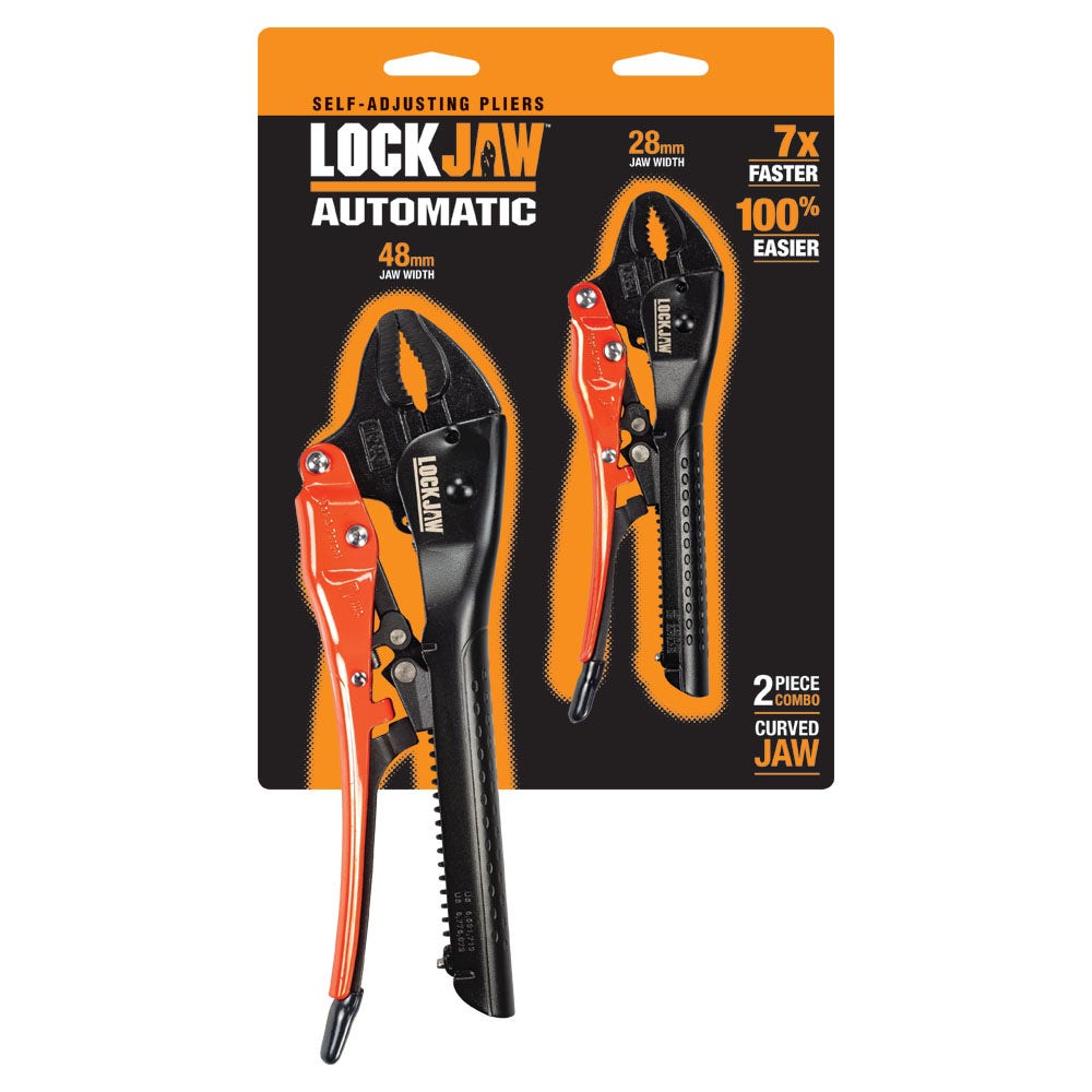 LOCKJAW 150mm and 250mm Curved Jaw Pliers L2920001