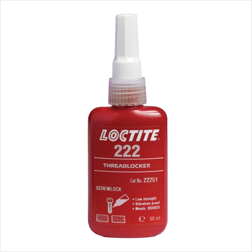 LOCTITE 50ml Low Strength Adhesive Threadlocker 22250ML