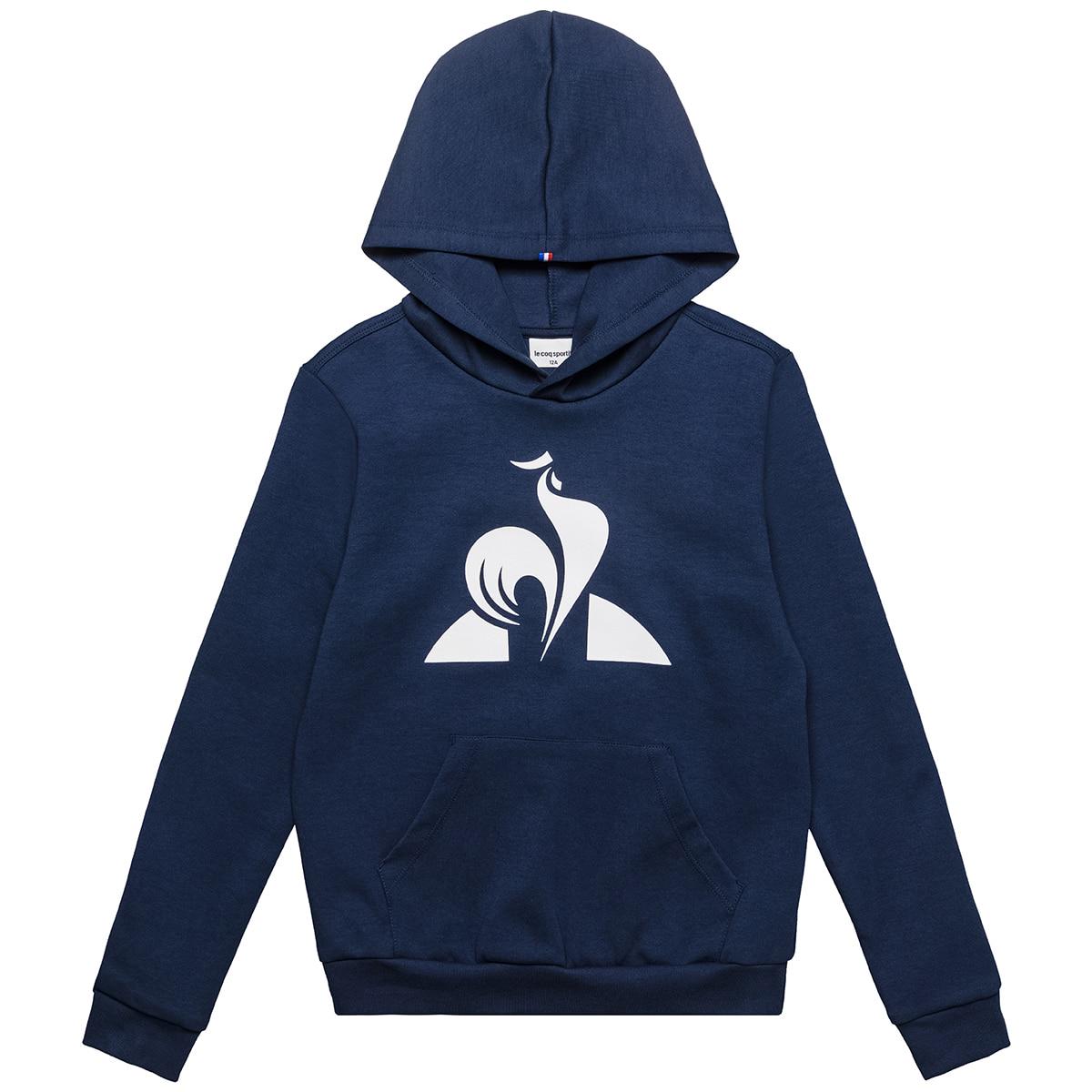 Le Coq Boy's Hoodie Blue