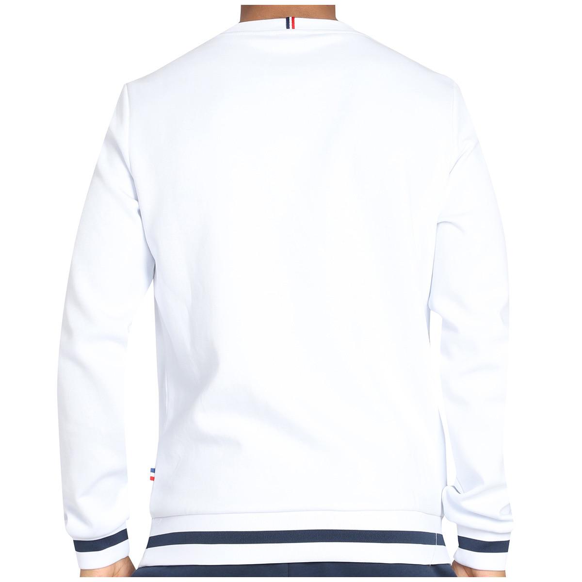Le Coq Sportif Seich Men's Pullover Sweater White