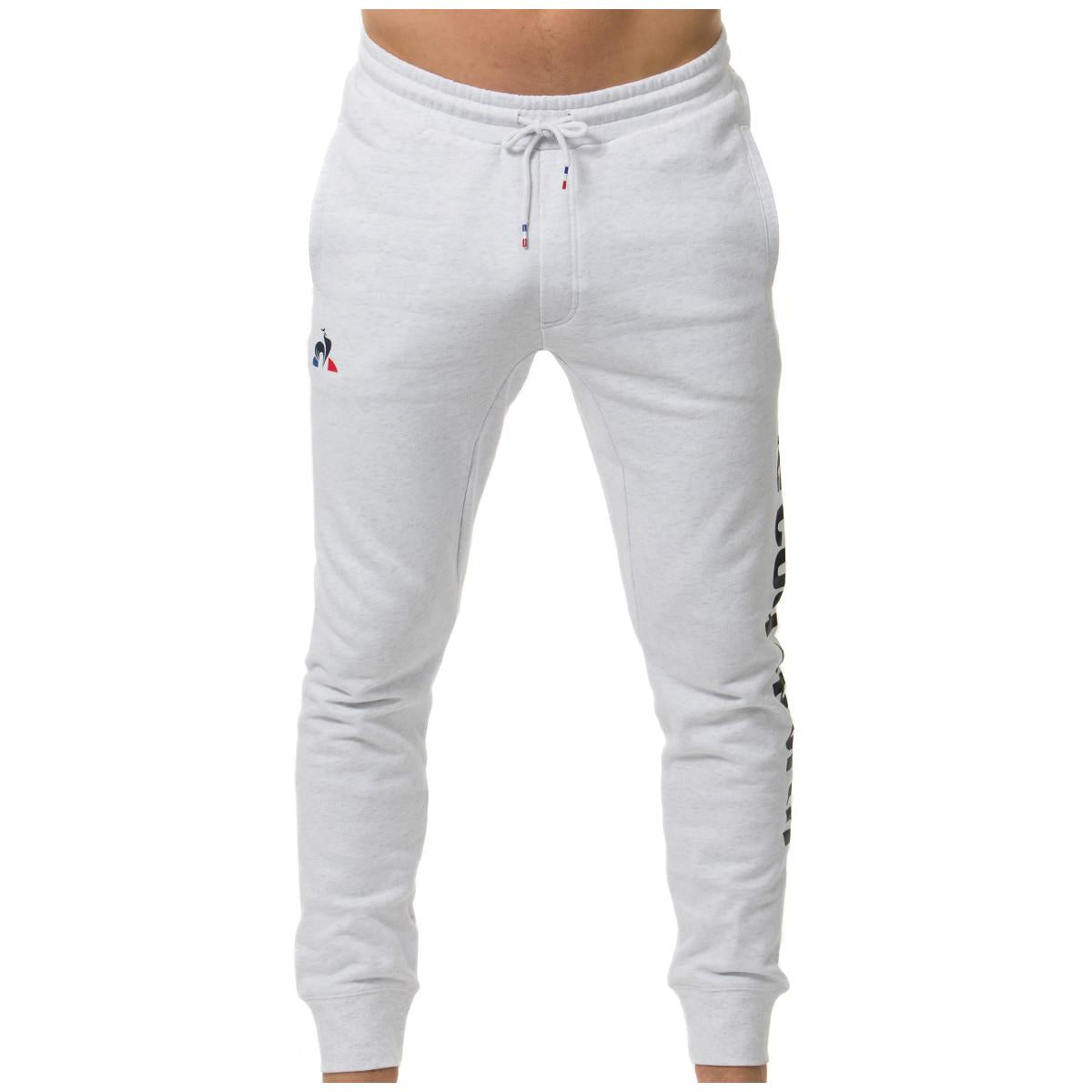 Le Coq Sportif Track Pants Black and White