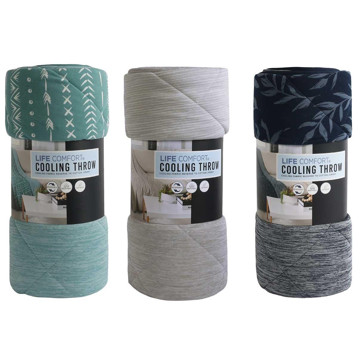 Life Comfort Reversible Cooling Throw 152 x 177cm