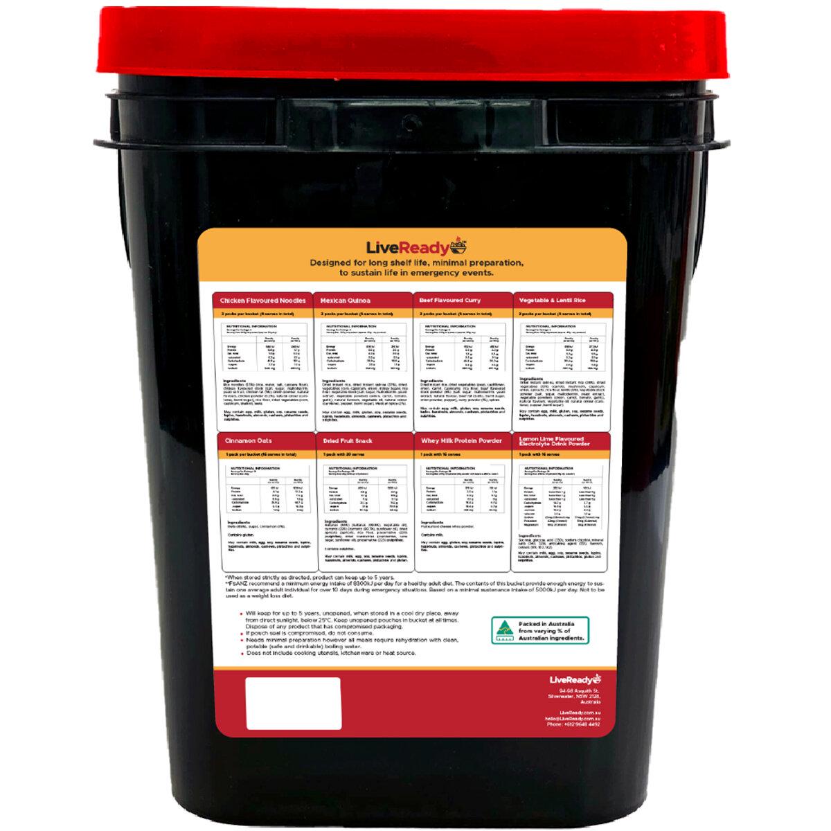 Live Ready Emergency Food Supply