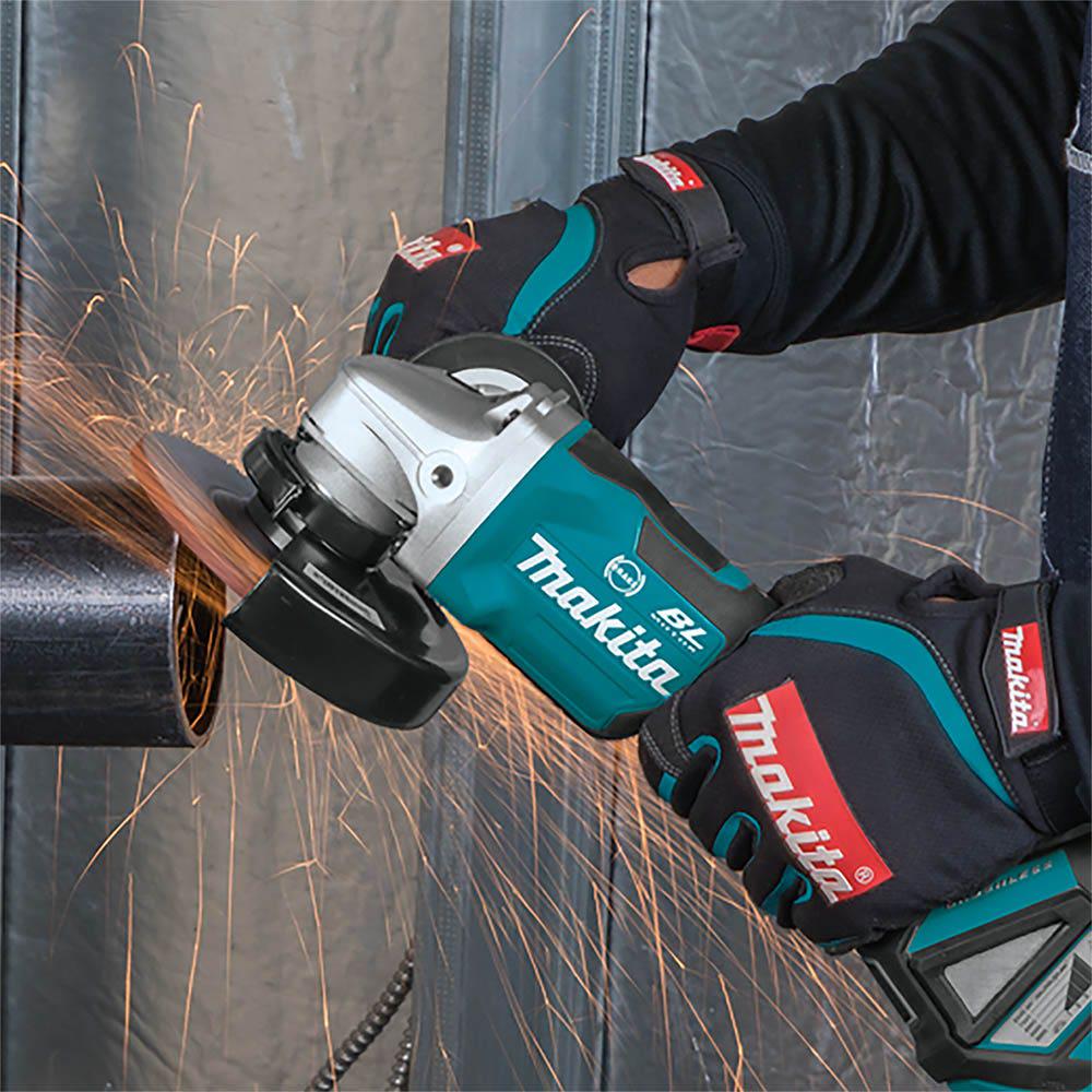 MAKITA 18V 125mm Brushless Paddle Switch Angle Grinder Skin DGA517Z
